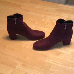 Franco Sarto Suede Leather Bootie